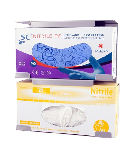 MediQo-line Handschoendispenser duo Aluminium